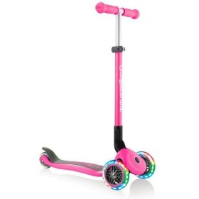 Globber Primo Foldable Lights Neon Pink 1